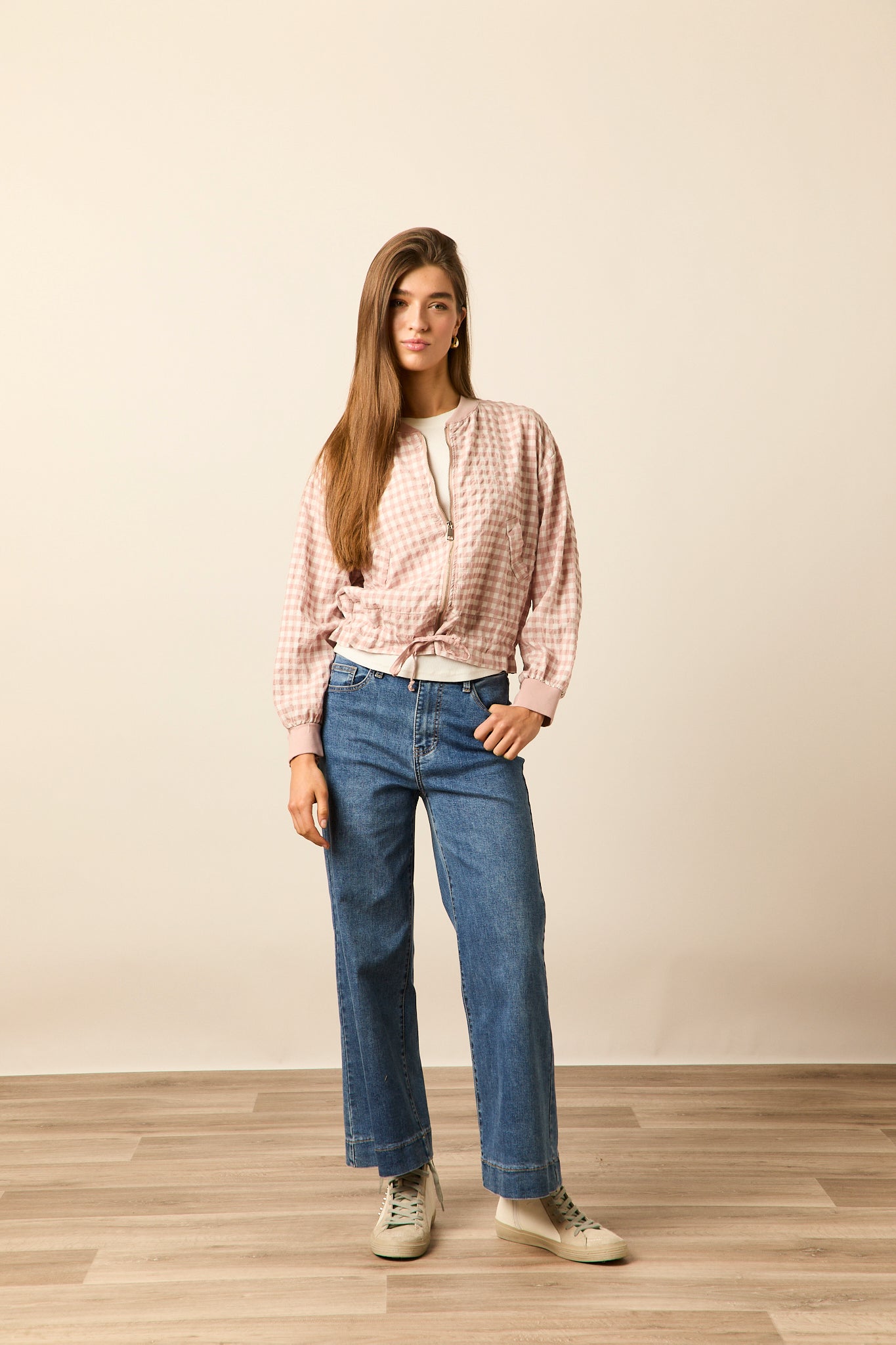 Bomber vichy rosa