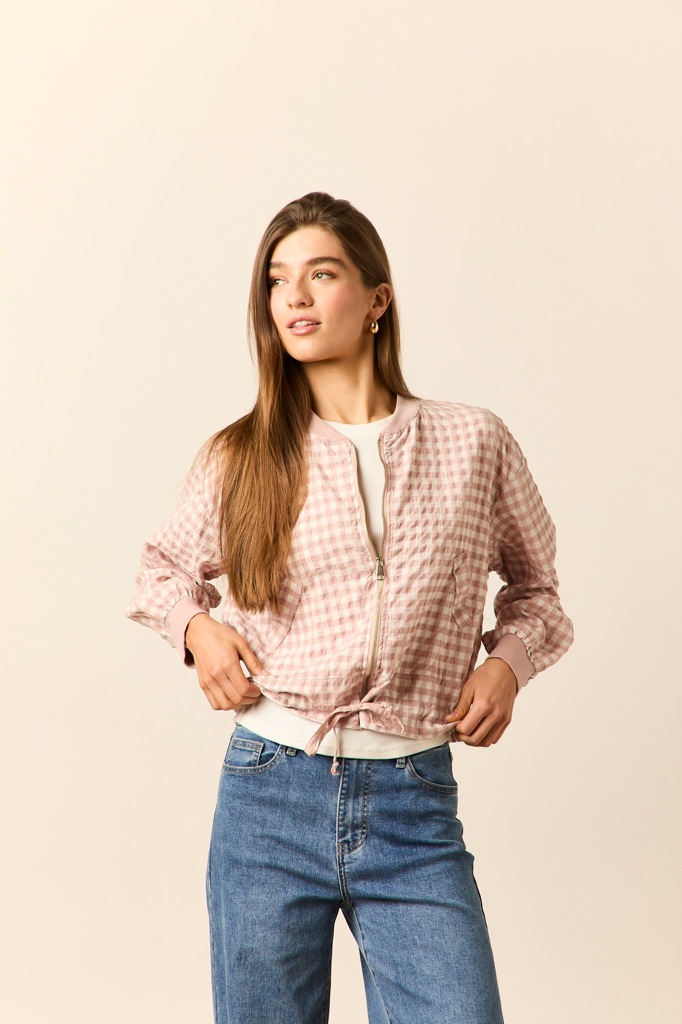 Bomber vichy rosa