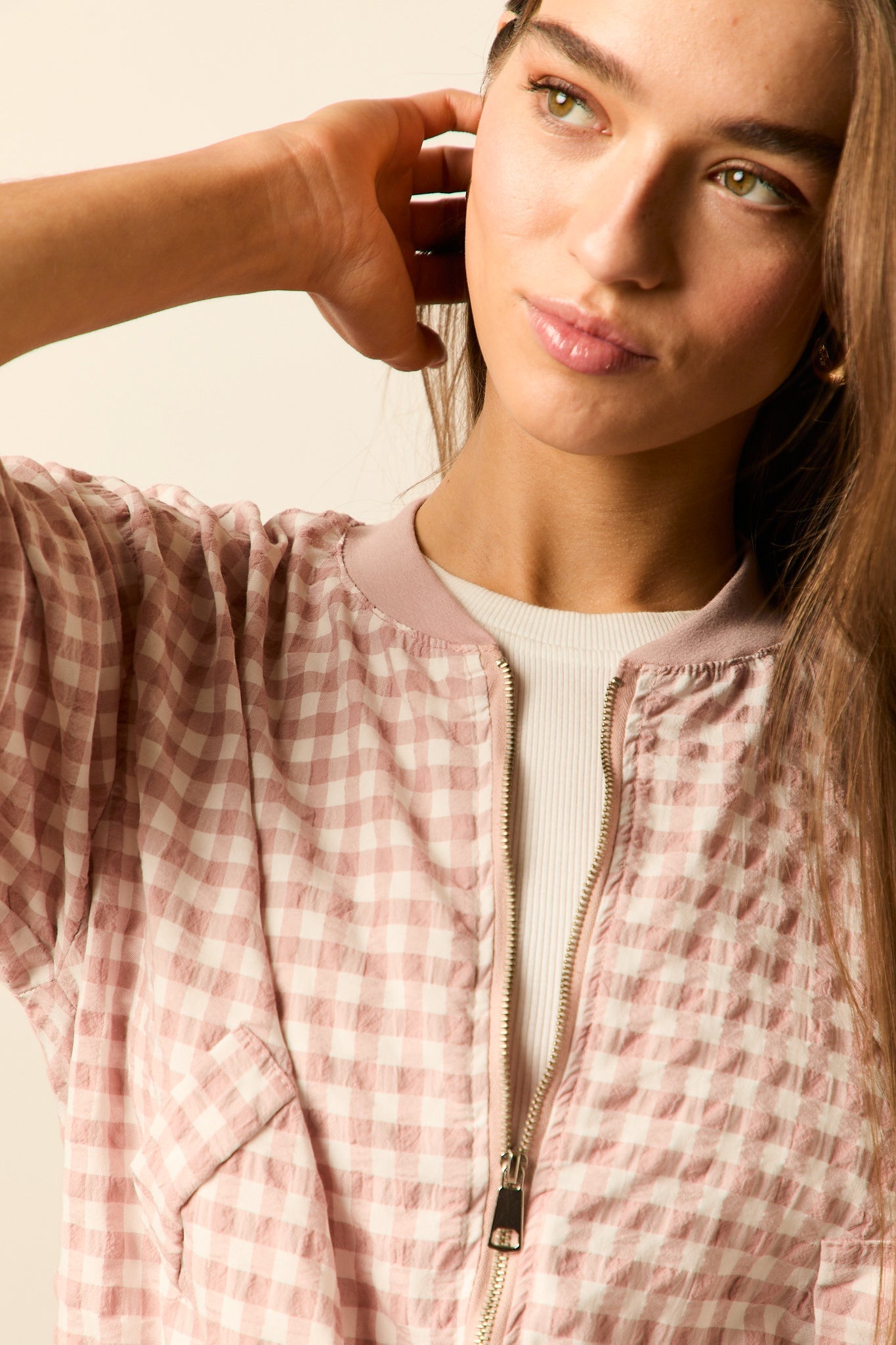 Bomber vichy rosa
