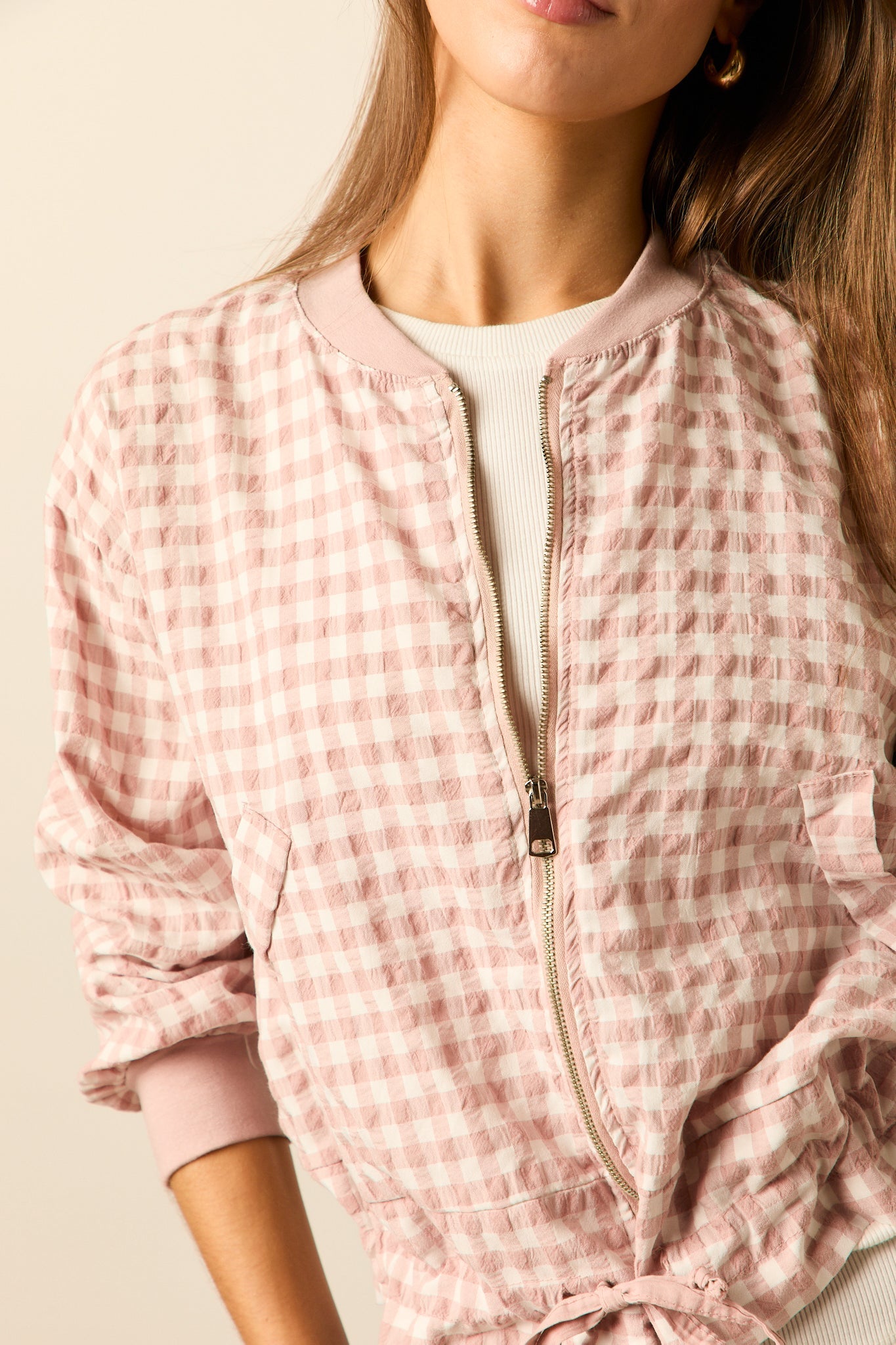 Bomber vichy rosa